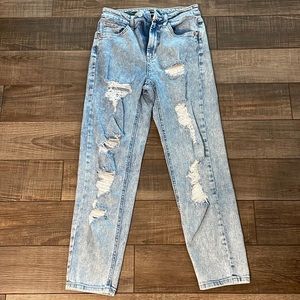 Highest rise mom jean